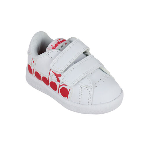 DIADORA GAME P BOLDER TD 101.176276 01 C0823 White/Ferrari Red Italy
