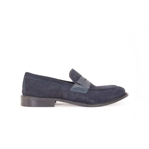 Duca di Morrone Antonio Suede Blue