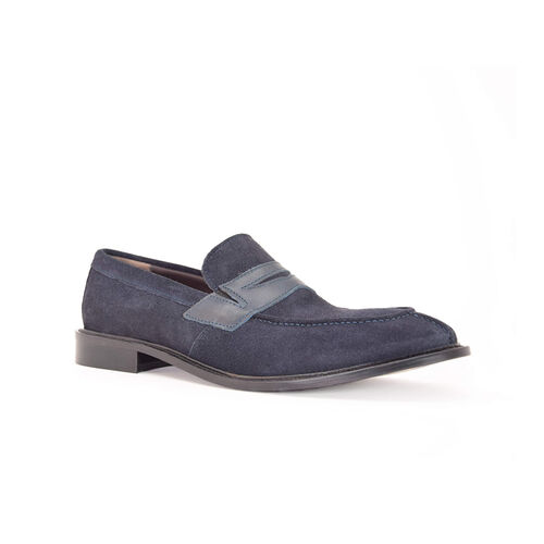 Duca di Morrone Antonio Suede Blue