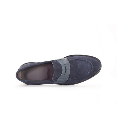 Duca di Morrone Antonio Suede Blue