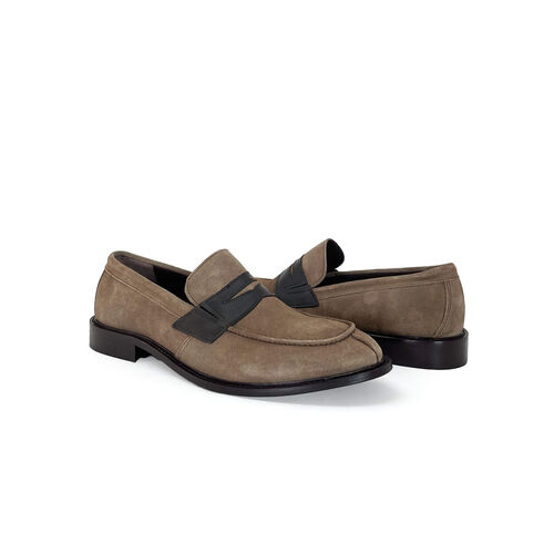 Duca di Morrone Antonio Suede Grey