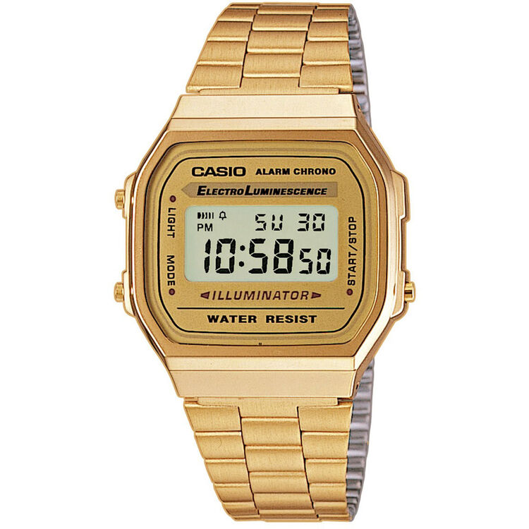 Casio X093 A168WG-9E Yellow